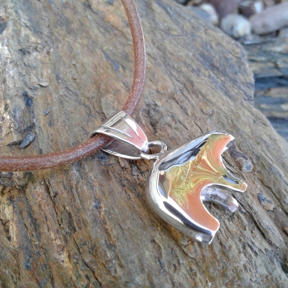 Sterling Silver Bear Fetish NECKLACE - Picture 8 of 8